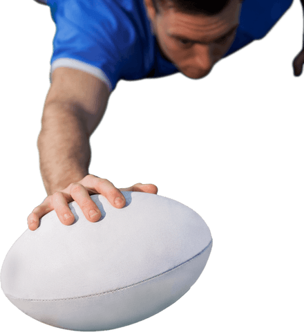 transparent upward view rugby player scoring try - dynamic action perspective - Download Free Stock Videos Pikwizard.com