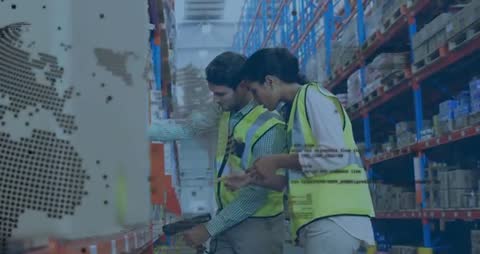 Staff Initiate Warehouse Inventory Using Innovative Technology Mapping