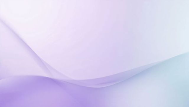 Flowing Pastel Wave Abstract Background with Translucent Curved Layers for Minimal Design