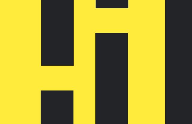 Bold Yellow H Letter Template for Branding and Marketing - Download Free Stock Videos Pikwizard.com