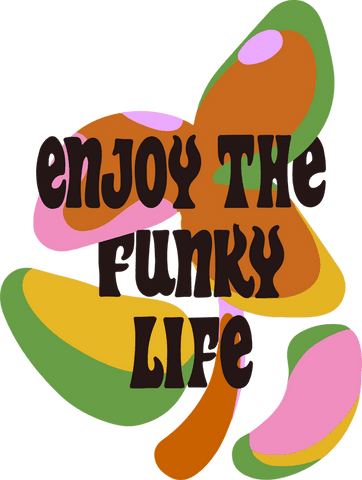 retro funky life typography with abstract color blobs on transparent background - Download Free Stock Videos Pikwizard.com