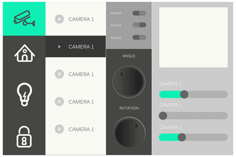 transparent digital interface with house security panel elements - Download Free Stock Videos Pikwizard.com