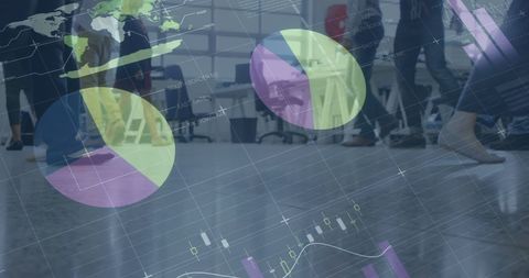 Global Business Concept with People and Digital Data Visualization - Download Free Stock Images Pikwizard.com