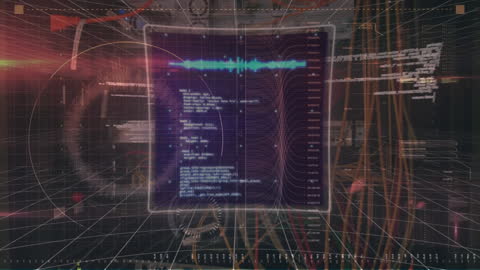 Futuristic Data Processing in Digital Server Room