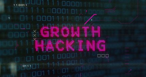 Digital Code Interface Showcasing Growth Hacking Strategy - Download Free Stock Images Pikwizard.com