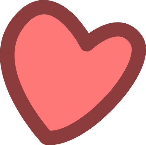 Floating Heart Icon on Transparent Background in Simple Design - Download Free Stock Videos Pikwizard.com