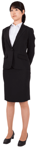 Transparent Image Of Businesswoman in Professional Attire
