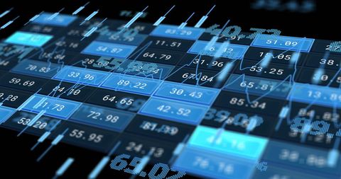 Abstract Digital Financial Data Analysis