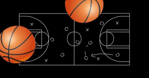 Basketball Strategy Plan and Competition Concept - Download Free Stock Images Pikwizard.com