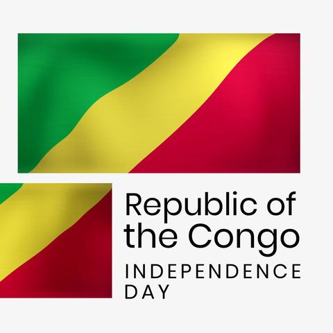 Republic of the Congo Independence Day Celebration Concept - Download Free Stock Templates Pikwizard.com