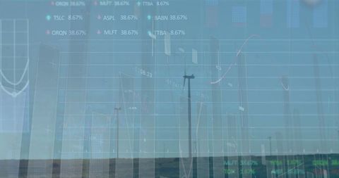 Lines of digital insight meeting endless horizon