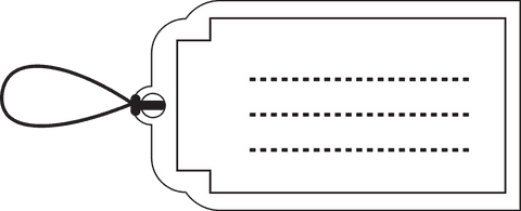 Transparent Tag Design with Copy Space Isolated on Background - Download Free Stock Videos Pikwizard.com
