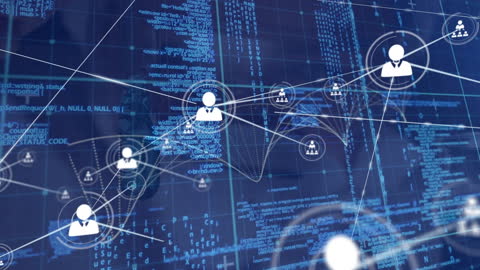 Global Data Processing Network with Business Executives