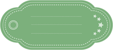 Transparent Green Tag with Copy Space and Star Design - Download Free Stock Videos Pikwizard.com