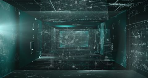 Futuristic Digital Interface with Network Concepts - Download Free Stock Images Pikwizard.com