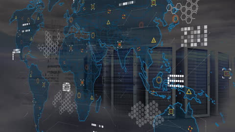 Global Data Trends meeting High-Tech Server Integration