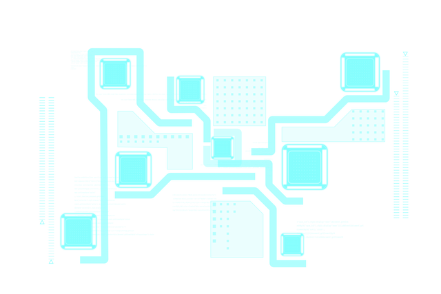 Digital Computer Circuit Board Illustration on Transparent Background - Download Free Stock Videos Pikwizard.com