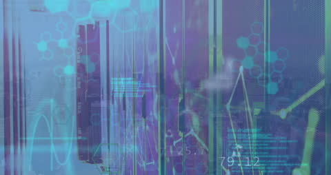 Digital Data and Chemical Formulas over Server