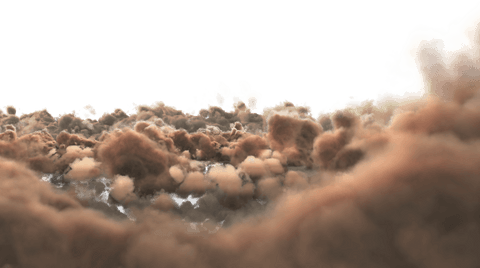transparent layer of surreal grey and orange sunset clouds - Download Free Stock Videos Pikwizard.com