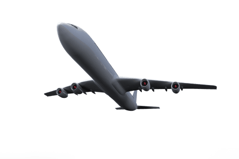 Cutout of a Flying Airplane with Transparent Background - Download Free Stock Videos Pikwizard.com