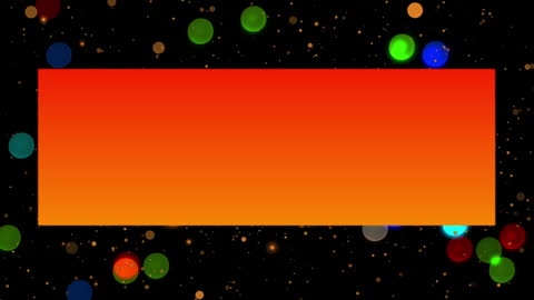 Festive Seasonal Greeting with Colorful Spots