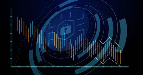 Secure Data Analytics with Digital Interface Design - Download Free Stock Images Pikwizard.com