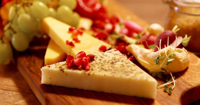 Assorted Cheese Platter with Fruits and Nuts - Download Free Stock Images Pikwizard.com