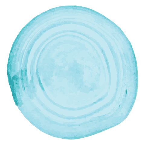 Blue Watercolor Circle Paint Smudge on Transparent Background - Download Free Stock Videos Pikwizard.com