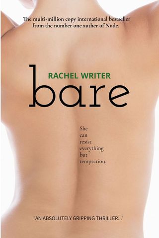 intriguing novel promotion with bare back design - Download Free Stock Templates Pikwizard.com