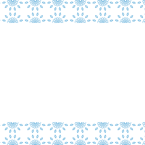 Blue Rosettes Pattern with Transparent Background Illustration - Download Free Stock Videos Pikwizard.com