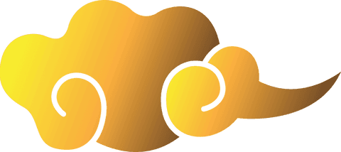 Golden Wispy Cloud Illustration with Transparent Background - Download Free Stock Videos Pikwizard.com