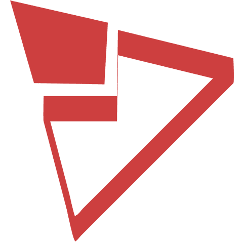 modern red polygonal design on transparent space - Download Free Stock Videos Pikwizard.com