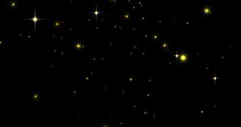 Glowing Yellow Lights on Black Background - Download Free Stock Images Pikwizard.com