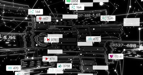 Digital Network Visualization with Cybersecurity Insights