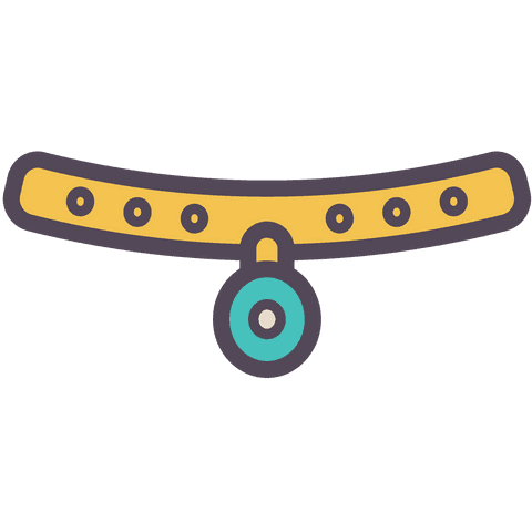 Transparent abstract geometric shape embellishment decal