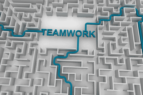 transparent maze pathway symbolizing teamwork success - Download Free Stock Videos Pikwizard.com