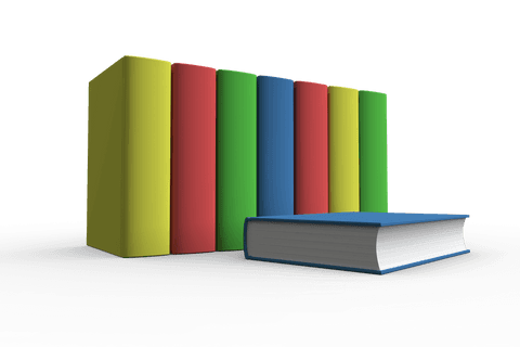 colorful books on transparent background for reading themes - Download Free Stock Videos Pikwizard.com