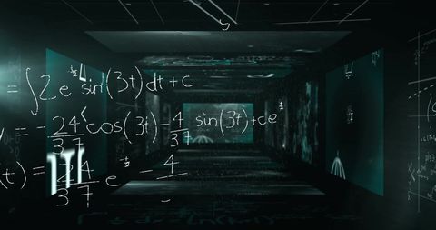 Abstract Mathematical Formula Digital Art Background - Download Free Stock Images Pikwizard.com