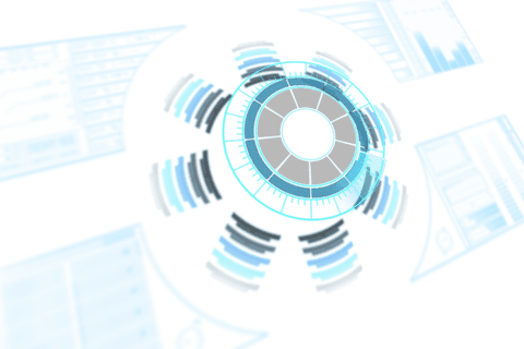 futuristic transparent digital interface illustration - Download Free Stock Videos Pikwizard.com
