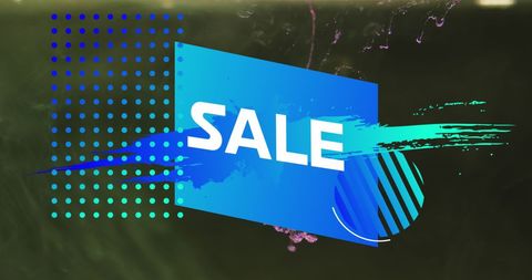 Vibrant Sale Banner Over Dynamic Liquid Background - Download Free Stock Images Pikwizard.com