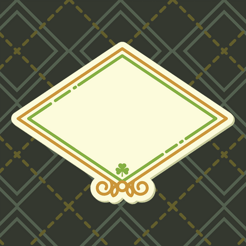 Transparent St. Patrick Day Banner with Shamrock and Copy Space - Download Free Stock Videos Pikwizard.com