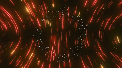 Dynamic Digital Light Trails in Space