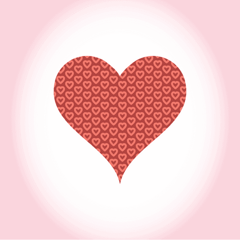 Seamless Heart Pattern with Romantic Symbol on Transparent Background - Download Free Stock Videos Pikwizard.com