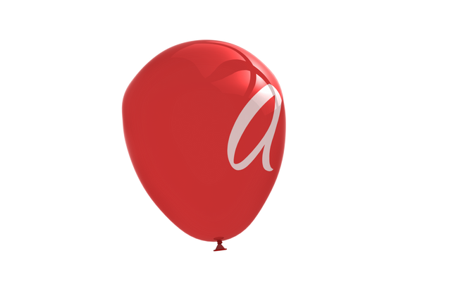 Red Balloon with Letter A on Transparent Background - Download Free Stock Videos Pikwizard.com