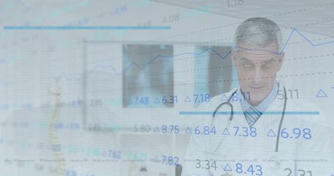 doctor analyzing data for medical insights - Download Free Stock Images Pikwizard.com