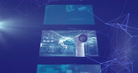 Cybersecurity Surveillance Network in Digital Interface