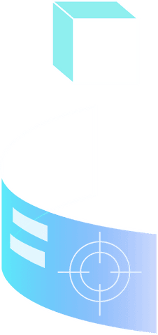 3d vector cube hovering above gradient ribbon on transparent background - Download Free Stock Videos Pikwizard.com