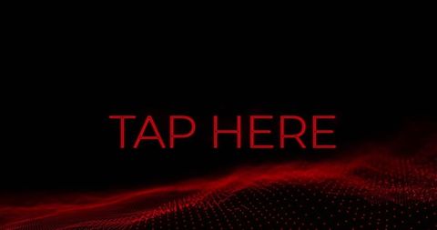 Red Flashing Text Interactive Interface Background - Download Free Stock Images Pikwizard.com