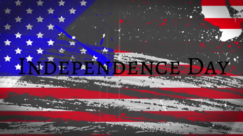 Dynamic Independence Day USA Flag Animation