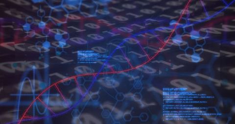 Abstract Medical Data Processing and Digital Interface Concept - Download Free Stock Images Pikwizard.com